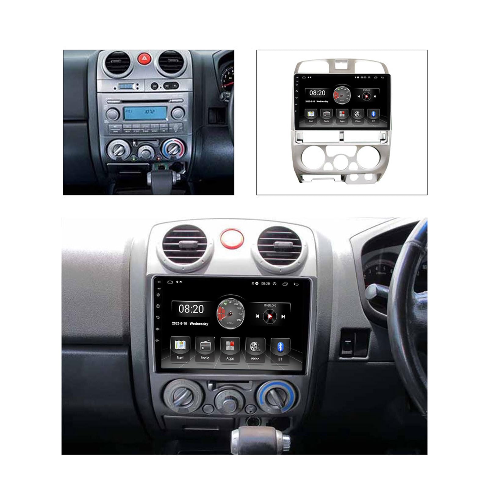 Amazon.com: DEHIWI Android 11 Car Stereo 9 Inch Touchscreen for